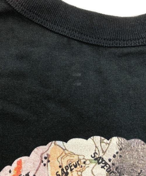 SAPEur（サプール）SAPEur (サプール) YAMATO TAKERU 月岡芳年 HEAD S/S TEE ブラック サイズ:Lの古着・服飾アイテム