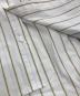 中古・古着 in・stru(men-tal) (インストルメンタル) Cotton High Density Stripe Short-sleeve Shirt ホワイト サイズ:44：16000円
