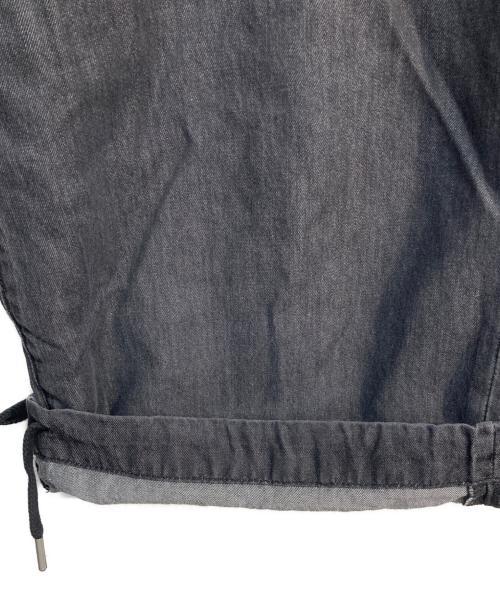 in・stru(men-tal).（インストルメンタル）in・stru(men-tal). (インストルメンタル) Cotton Tencel Denim Wide Pants ブラック サイズ:44の古着・服飾アイテム
