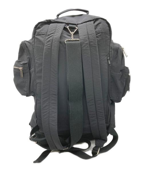 ADAM PATEK（アダムパテック）ADAM PATEK (アダムパテック) sticky pockets BIG backpack ブラックの古着・服飾アイテム