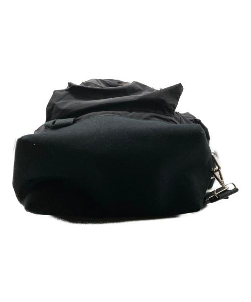 ADAM PATEK（アダムパテック）ADAM PATEK (アダムパテック) sticky pockets BIG backpack ブラックの古着・服飾アイテム