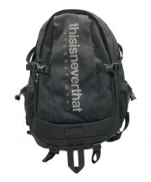 thisisneverthat（ディスイズネバーザット）の古着「INTL-Logo Backpack 30 Black」｜ブラック