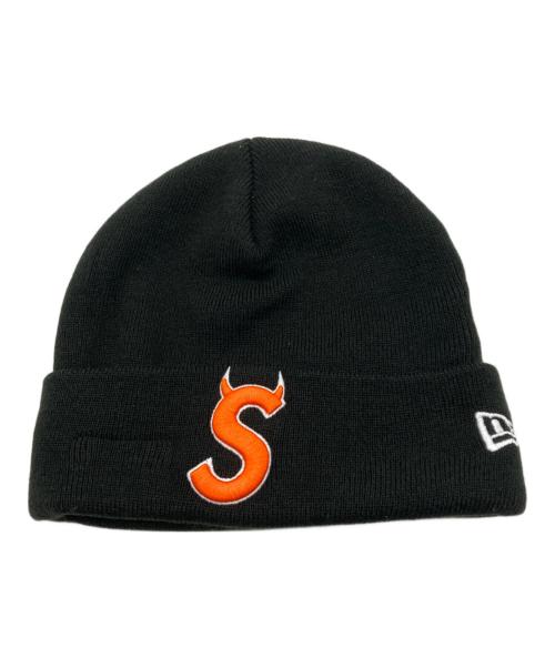SUPREME（シュプリーム）Supreme (シュプリーム) New Era (ニューエラ) Devil S Logo Beanie ブラックの古着・服飾アイテム