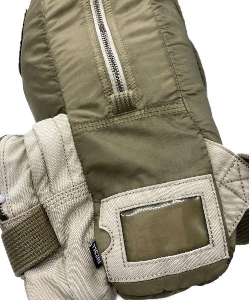 DIESEL（ディーゼル）DIESEL (ディーゼル) DSL UTILITY BACKPACK グリーンの古着・服飾アイテム
