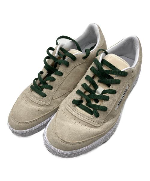 JJJJound（ジョウンド）JJJJound (ジョウンド) Reebok (リーボック) CLUB C 85 ベージュ×グリーン サイズ:27cmの古着・服飾アイテム