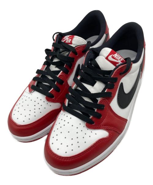 NIKE（ナイキ）NIKE (ナイキ) AIR JORDAN 1 RETRO LOW OG レッド×ホワイト サイズ:27cmの古着・服飾アイテム