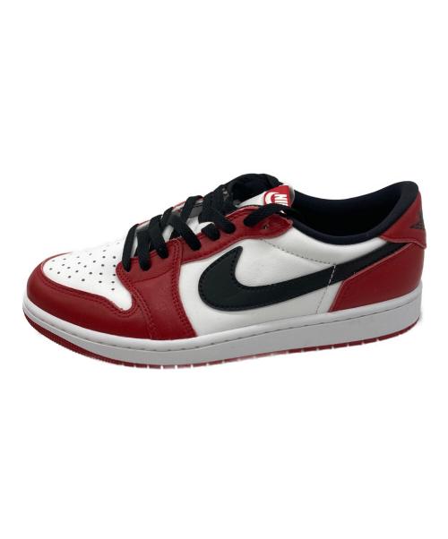 NIKE（ナイキ）NIKE (ナイキ) AIR JORDAN 1 RETRO LOW OG レッド×ホワイト サイズ:27cmの古着・服飾アイテム