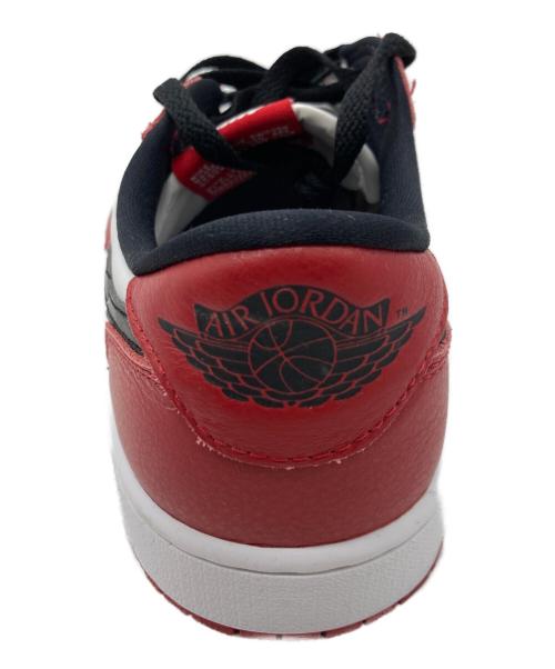 NIKE（ナイキ）NIKE (ナイキ) AIR JORDAN 1 RETRO LOW OG レッド×ホワイト サイズ:27cmの古着・服飾アイテム