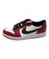 NIKE (ナイキ) AIR JORDAN 1 RETRO LOW OG レッド×ホワイト サイズ:27cm：12000円