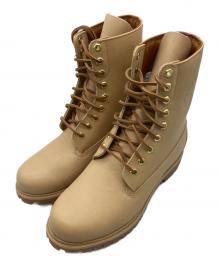 Timberland（ティンバーランド）の古着「プレミアム 8インチ ウォータープルーフ ブーツ」｜ベージュ