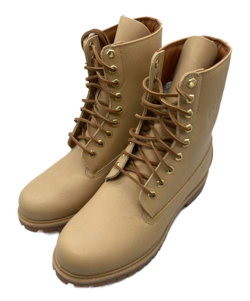 Timberland（ティンバーランド）Timberland (ティンバーランド) プレミアム 8インチ ウォータープルーフ ブーツ ベージュ サイズ:26.5の古着・服飾アイテム