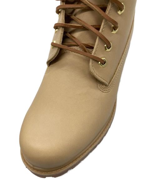 Timberland（ティンバーランド）Timberland (ティンバーランド) プレミアム 8インチ ウォータープルーフ ブーツ ベージュ サイズ:26.5の古着・服飾アイテム