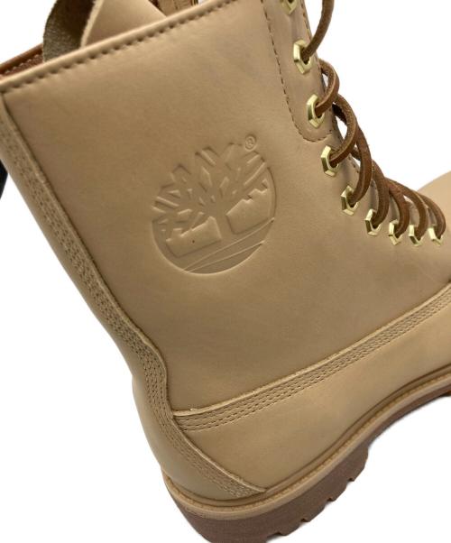 Timberland（ティンバーランド）Timberland (ティンバーランド) プレミアム 8インチ ウォータープルーフ ブーツ ベージュ サイズ:26.5の古着・服飾アイテム