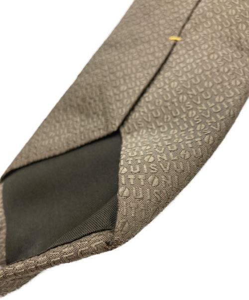 LOUIS VUITTON（ルイ ヴィトン）LOUIS VUITTON (ルイ ヴィトン) 総ロゴネクタイ ブラウン サイズ:-の古着・服飾アイテム