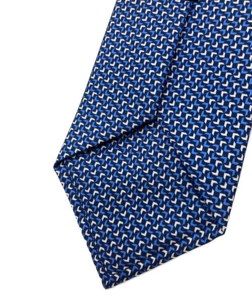LOUIS VUITTON（ルイ ヴィトン）LOUIS VUITTON (ルイ ヴィトン) クラヴァット ブーメランネクタイ ブルー サイズ:-の古着・服飾アイテム