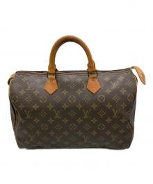 LOUIS VUITTON（ルイ ヴィトン）の古着「ハンドバッグ モノグラム　スピーディ35」｜ブラウン