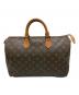 LOUIS VUITTON（ルイ ヴィトン）の古着「ハンドバッグ モノグラム　スピーディ35」｜ブラウン