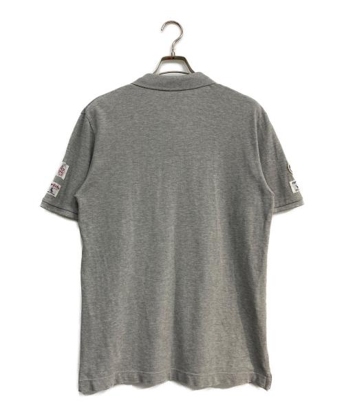 PAPAS PLUS（パパスプラス）PAPAS PLUS (パパスプラス) ポロシャツ グレー サイズ:Mの古着・服飾アイテム