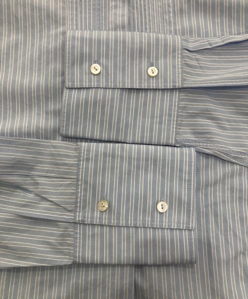 JIL SANDER（ジルサンダー）JIL SANDER (ジルサンダー) THURSDAY STRIPES ブルー サイズ:34の古着・服飾アイテム