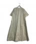 POSTELEGANT (ポステレガント) COTTON BROAD LONG DRESS ベージュ サイズ:Ｓ：12000円