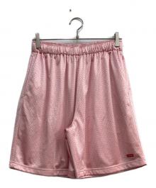 SUPREME（シュプリーム）の古着「Small Box Baggy Mesh Shorts」｜ピンク