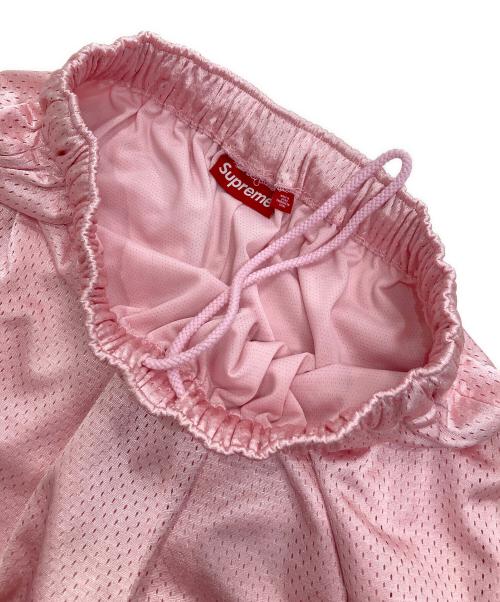 SUPREME（シュプリーム）Supreme (シュプリーム) Small Box Baggy Mesh Shorts ピンク サイズ:Ｓの古着・服飾アイテム