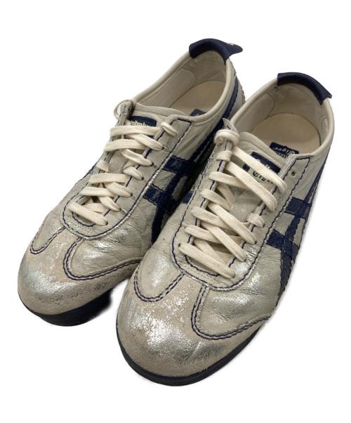Onitsuka Tiger（オニツカタイガー）Onitsuka Tiger (オニツカタイガー) Mexico 66 SD PF ネイビー×シルバー サイズ:27cmの古着・服飾アイテム
