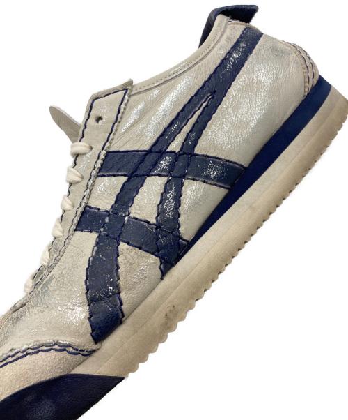 Onitsuka Tiger（オニツカタイガー）Onitsuka Tiger (オニツカタイガー) Mexico 66 SD PF ネイビー×シルバー サイズ:27cmの古着・服飾アイテム