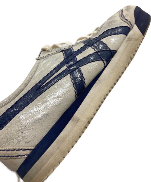 Onitsuka Tiger（オニツカタイガー）Onitsuka Tiger (オニツカタイガー) Mexico 66 SD PF ネイビー×シルバー サイズ:27cmの古着・服飾アイテム