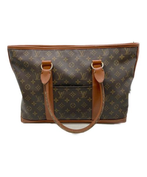 LOUIS VUITTON（ルイ ヴィトン）LOUIS VUITTON (ルイ ヴィトン) トートバッグ　サックウィークエンドPM ブラウンの古着・服飾アイテム