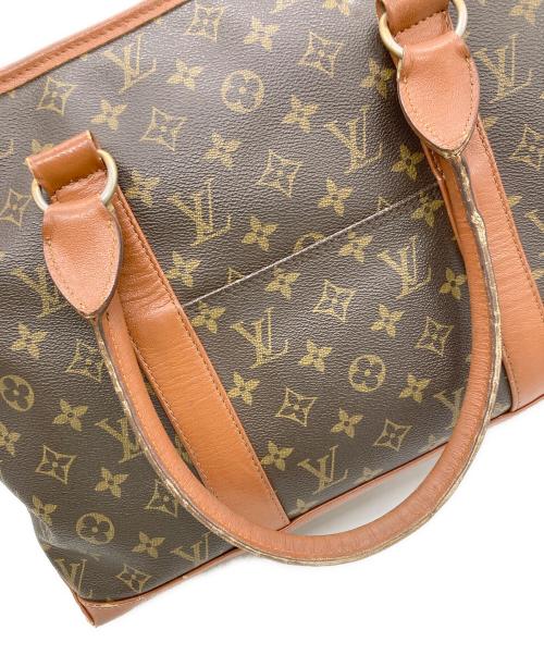 LOUIS VUITTON（ルイ ヴィトン）LOUIS VUITTON (ルイ ヴィトン) トートバッグ　サックウィークエンドPM ブラウンの古着・服飾アイテム