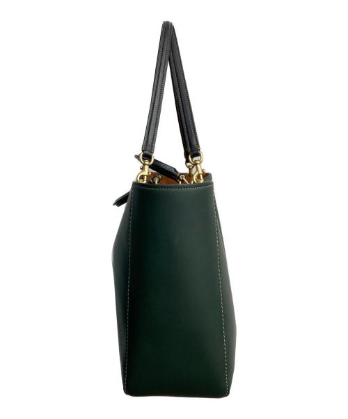 COACH（コーチ）COACH (コーチ) レイ トートバッグ グリーンの古着・服飾アイテム