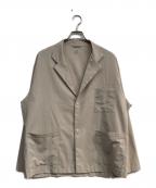 DESCENTEデサント）の古着「SCHEMATECH AIR JACKET」｜ベージュ