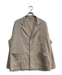 DESCENTE（デサント）の古着「SCHEMATECH AIR JACKET」｜ベージュ