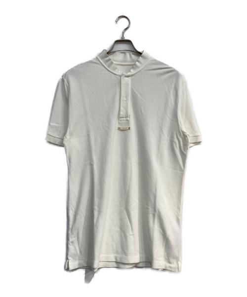 Maison Margiela（メゾンマルジェラ）Maison Margiela (メゾンマルジェラ) ポロシャツ ホワイト サイズ:Lの古着・服飾アイテム