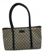 GUCCIグッチ）の古着「GGスプリーム トートバッグ」｜ネイビー