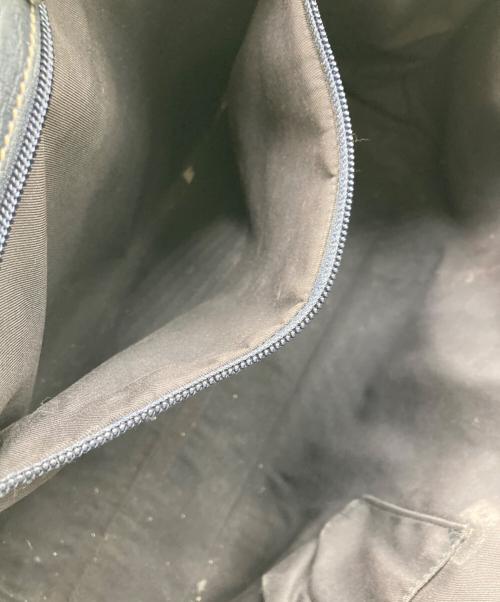 GUCCI（グッチ）GUCCI (グッチ) GGスプリーム トートバッグ ネイビーの古着・服飾アイテム