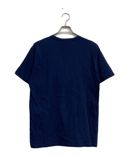 GUCCI（グッチ）GUCCI (グッチ) ロゴプリントクルーネック半袖Tシャツ ネイビー サイズ: XXLの古着・服飾アイテム