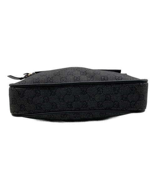 GUCCI（グッチ）GUCCI (グッチ) GGキャンバスワンショルダーバッグ ブラックの古着・服飾アイテム