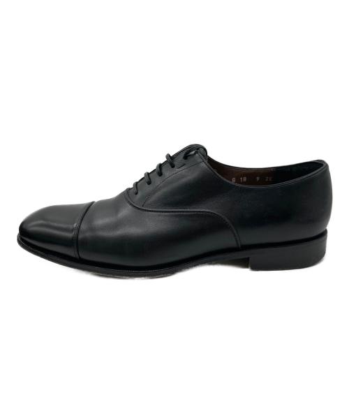 Salvatore Ferragamo（サルヴァトーレ フェラガモ）Salvatore Ferragamo (サルヴァトーレ フェラガモ) ストレートチップシューズ ブラック サイズ:9の古着・服飾アイテム