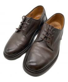 Tricker's（トリッカーズ）の古着「WOODSTOCK プレーントゥシューズ」｜ブラウン