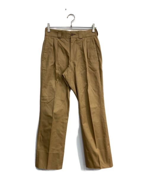 Tangent（タンジェント）Tangent (タンジェント) 2タックチノパン ベージュ サイズ:42の古着・服飾アイテム