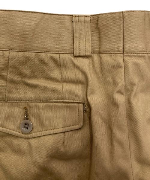 Tangent（タンジェント）Tangent (タンジェント) 2タックチノパン ベージュ サイズ:42の古着・服飾アイテム