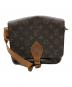 LOUIS VUITTON（ルイ ヴィトン）の古着「ショルダーバッグ　モノグラム　カルトシエールMM」｜ブラウン