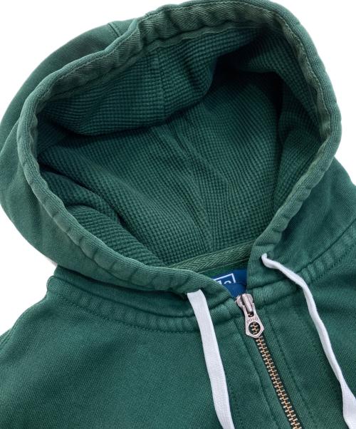 POLO RALPH LAUREN（ポロ・ラルフローレン）POLO RALPH LAUREN (ポロ・ラルフローレン) ジップパーカー グリーン サイズ:XXLの古着・服飾アイテム