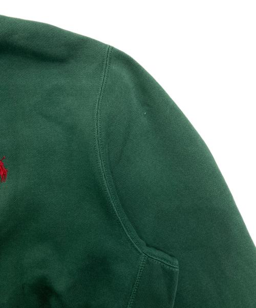 POLO RALPH LAUREN（ポロ・ラルフローレン）POLO RALPH LAUREN (ポロ・ラルフローレン) ジップパーカー グリーン サイズ:XXLの古着・服飾アイテム