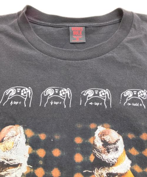 GEEKS RULE（ギークスルール）GEEKS RULE (ギークスルール) SEGA (セガ) Genesis Finger 15 Tee ブラック サイズ: XXLの古着・服飾アイテム