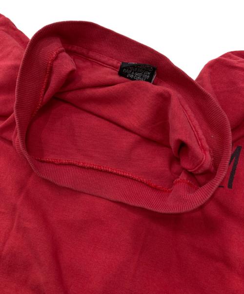 stussy（ステューシー）stussy (ステューシー) OLD SKOOL 1992 プリントTシャツ レッド サイズ:Mの古着・服飾アイテム