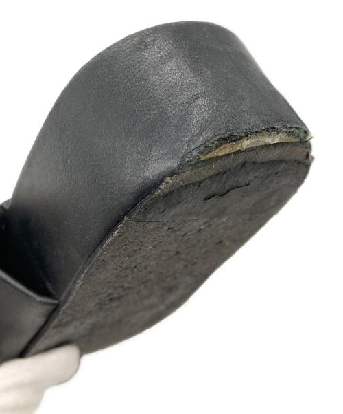 JIL SANDER（ジルサンダー）JIL SANDER (ジルサンダー) Leather Slide Sandal ブラック サイズ:不明の古着・服飾アイテム