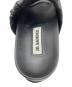 中古・古着 JIL SANDER (ジルサンダー) Leather Slide Sandal ブラック サイズ:不明：7000円